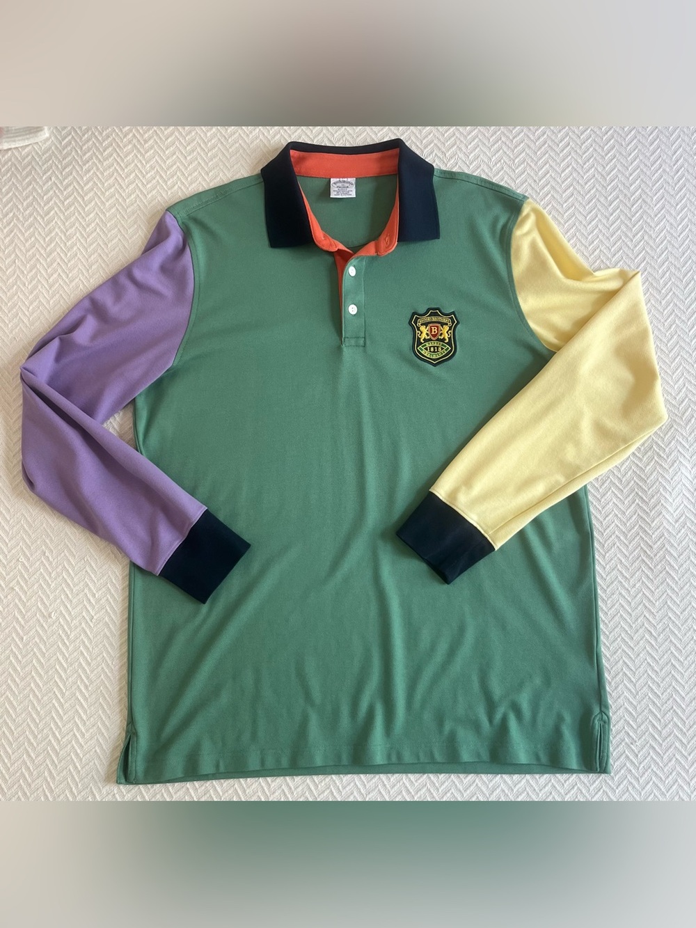 Brooks Brothers Colorblock Polo